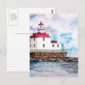 vuurtoren Ashtabula 1995 Briefkaart (Voorkant / Achterkant)