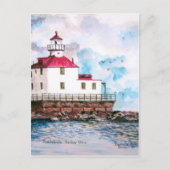 vuurtoren Ashtabula 1995 Briefkaart (Voorkant)