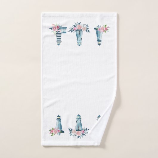 vuurtoren bad handdoek (Handdoek)