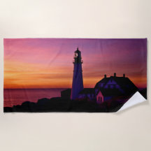 Vuurtoren badhanddoek