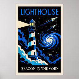 Vuurtoren: Baken in de Leegte Poster