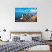 vuurtoren | Balearen, Spanje Canvas Afdruk (Insitu (Slaapkamer))