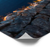 vuurtoren | Balearen, Spanje Poster (Hoek)