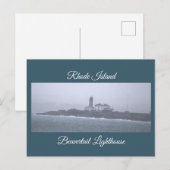 Vuurtoren Beavertail Ansichtkaart Feestdagenkaart (Voorkant / Achterkant)