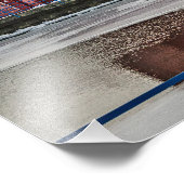 Vuurtoren bekend als Big Red in Michigan Foto Afdruk (Hoek)