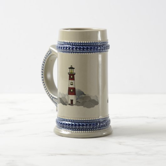 vuurtoren bierpul (Voorkant links)