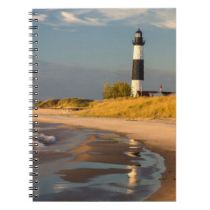 Vuurtoren Big Sable Point aan Lake Michigan 2 Notitieboek
