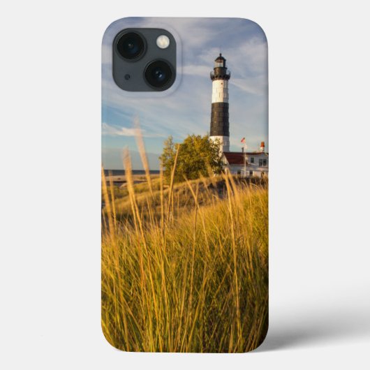 Vuurtoren Big Sable Point aan Lake Michigan Case-Mate iPhone Case (Achterkant)
