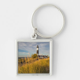 Vuurtoren Big Sable Point aan Lake Michigan Sleutelhanger