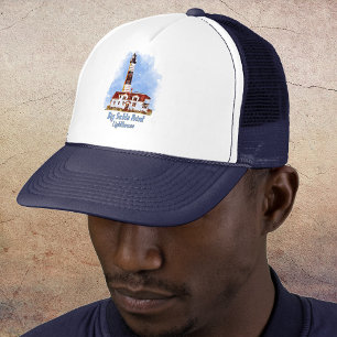 Vuurtoren Big Sable Point Aquarel - Michigan Trucker Pet