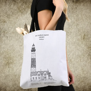 Vuurtoren Big Sable Point - Michigan - BD Tote Bag