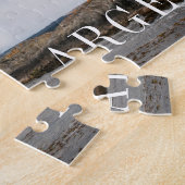 Vuurtoren bij Beagle Channel Legpuzzel (Zijkant)