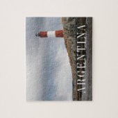 Vuurtoren bij Beagle Channel Legpuzzel (Verticaal)