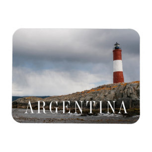 Vuurtoren bij Beagle Channel Magneet