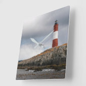 Vuurtoren bij Beagle Channel Vierkante Klok (Hoek)