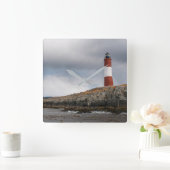 Vuurtoren bij Beagle Channel Vierkante Klok (Huis)