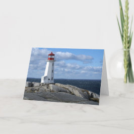 Vuurtoren bij de Inham van Peggy Kaart