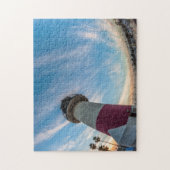 Vuurtoren bij de Oceanside Harbor Legpuzzel (Verticaal)