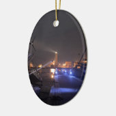 vuurtoren bij Licata. Keramisch Ornament (Links)