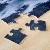 vuurtoren bij nacht legpuzzel (Zijkant)