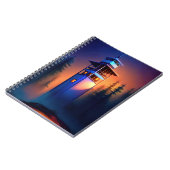 Vuurtoren bij nacht notitieboek (Linkerzijde)