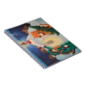 vuurtoren bij nacht notitieboek (Rechterzijde)