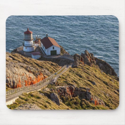 Vuurtoren bij Point Reyes National Seashore Muismat (Voorkant)