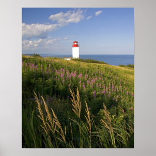 Vuurtoren bij St. Martins, New Brunswick, 2 Poster