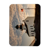 Vuurtoren bij zonsondergang, Californië Magneet (Verticaal)