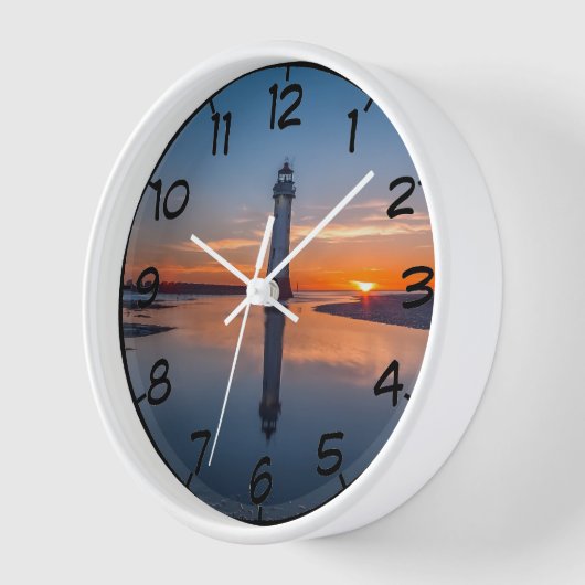 Vuurtoren bij zonsopgang (Hoek)