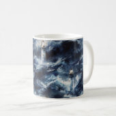 Vuurtoren Blue Ocean Zee Koffiemok (Voorkant rechts)