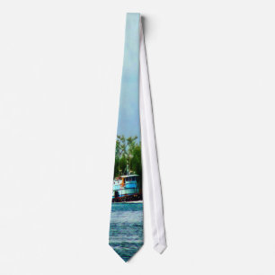 vuurtoren, Boat Nassau Bahamas Stropdas