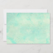 vuurtoren Bridal Shower-uitnodigingen Kaart (Achterkant)