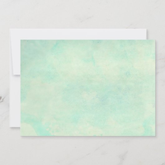 vuurtoren Bridal Shower-uitnodigingen Kaart (Achterkant)