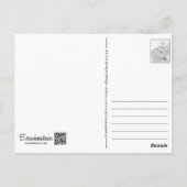 vuurtoren briefkaart (Achterkant)