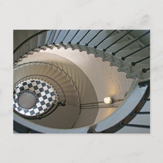 vuurtoren briefkaart (Voorkant)