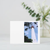 vuurtoren briefkaart (Staand voorkant)