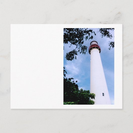 vuurtoren briefkaart (Voorkant)