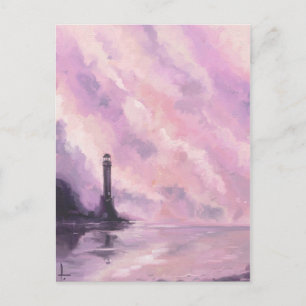 vuurtoren briefkaart