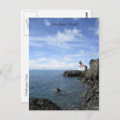 vuurtoren briefkaart (Voorkant / Achterkant)