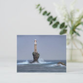 vuurtoren briefkaart (Staand voorkant)