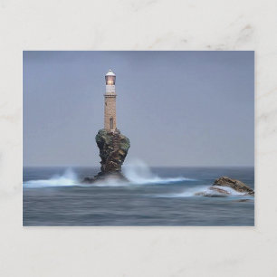 vuurtoren briefkaart