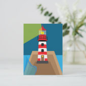 Vuurtoren Briefkaart (Staand voorkant)