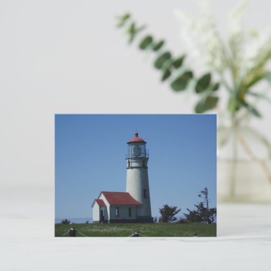 vuurtoren briefkaart (Staand voorkant)