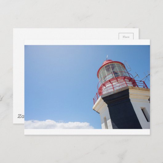 vuurtoren briefkaart (Voorkant / Achterkant)