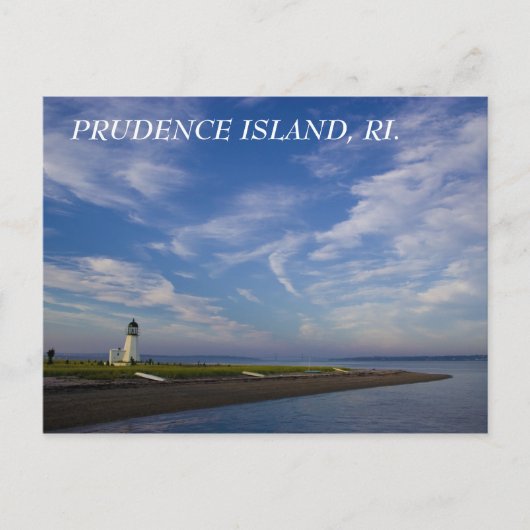 vuurtoren briefkaart (Voorkant)