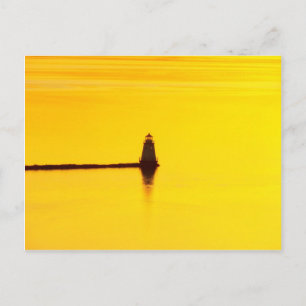 vuurtoren briefkaart