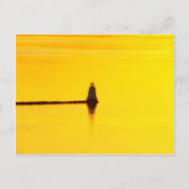 vuurtoren briefkaart (Voorkant)