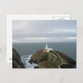 vuurtoren briefkaart (Voorkant / Achterkant)
