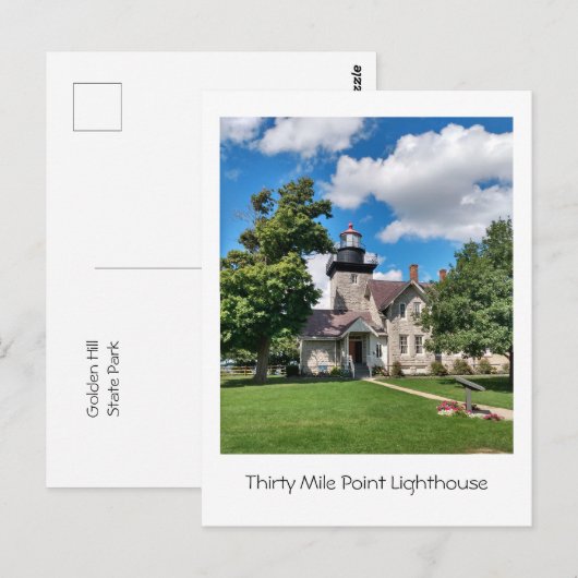 Vuurtoren Briefkaart (Voorkant / Achterkant)